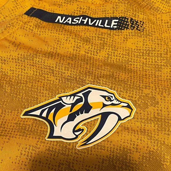 Nashville Predators Authentic Pro Shirt Ice Hockey - Picture 6 of 8